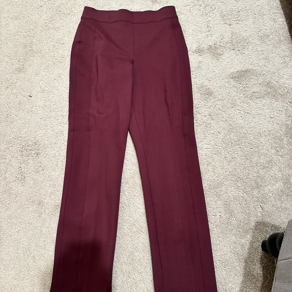 NWOT SPANX THE PERFECT PANT SLIM STRAIGHT CHIANTI